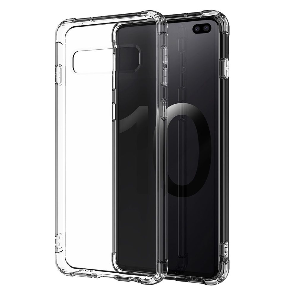 Huawei Y5P anti shock 1,5 mm ütésálló hátlap tok, (Átlátszó)