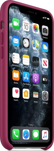 Apple iPhone 11 Pro (5,8") silicone fabryczny etui na plecki, granatowy - MXM62ZM/A