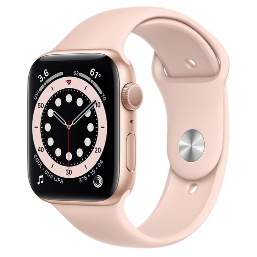 Apple watch Series 6 44mm, różowy