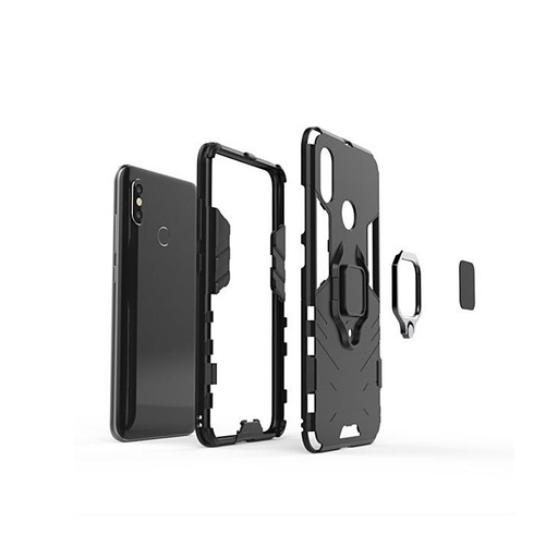 Samsung Galaxy A70 Defender armor wstrząsoodporny etui na plecki (Czarny)