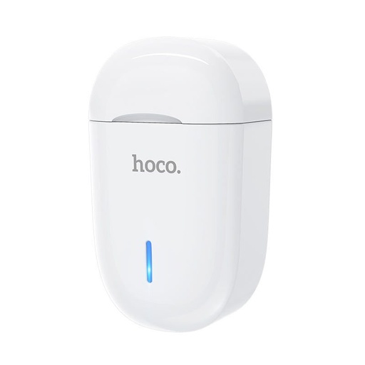 Hoco E55 bluetooth headset, BT V5.0, biały