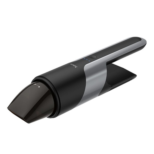 Hoco PH16 przenośny bezprzewodowy odkurzacz, 80W, 2000mAh, czarny - srebrny