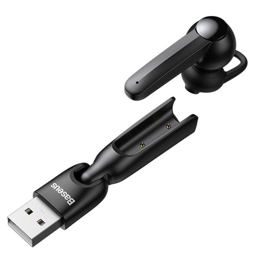 Baseus NGA05 bluetooth headset, BT 5.0, czarny