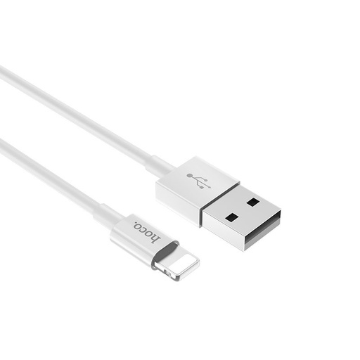 Hoco X23 lightning kabel, 1M, biały