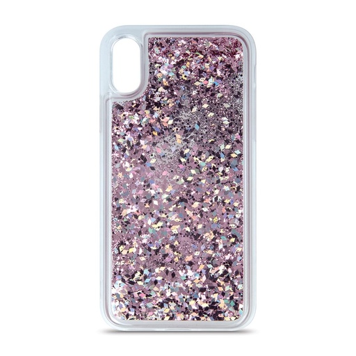 Samsung Galaxy A72 4G / Galaxy A72 5G płynny glitter etui na plecki (Fioletowy)