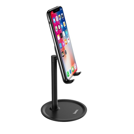 Hoco PH15 biurkowy telefonu i uchwyt na tablet stojak, aluminium stop, czarny