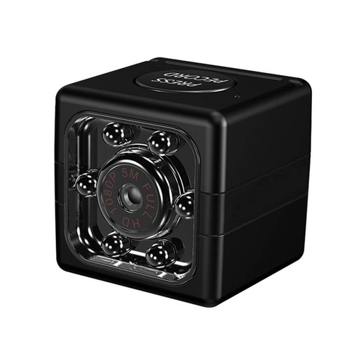 Mini Webcam / Spy Camera kamera internetowa, FullHD 1080p 30fps, Windows, Linux, MacOS kompatybilny, USB, FX01, czarny