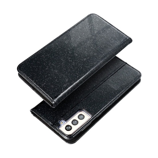 Samsung Galaxy A52 / A52 5G / A52s 5G Forcell Shining etui z klapką (Czarny)