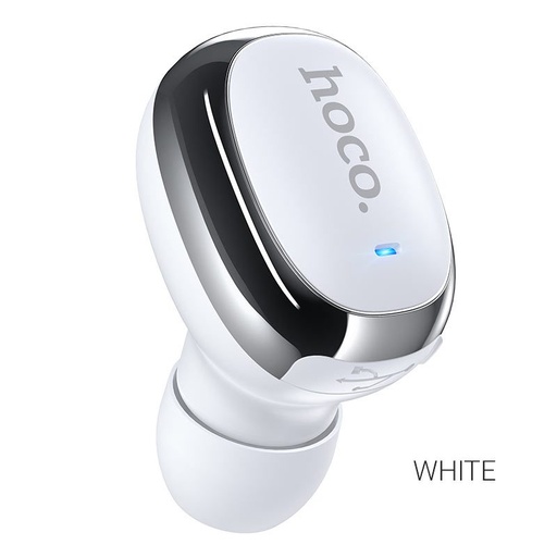 Hoco E54 bluetooth headset, BT V5.0, biały