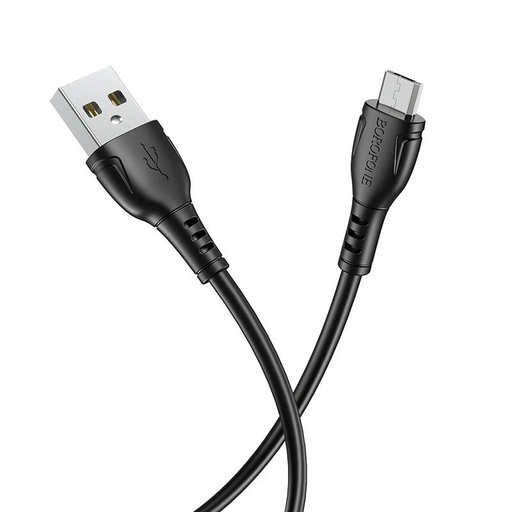 Borofone BX51 microUSB kabel, 1M, 3A, czarny