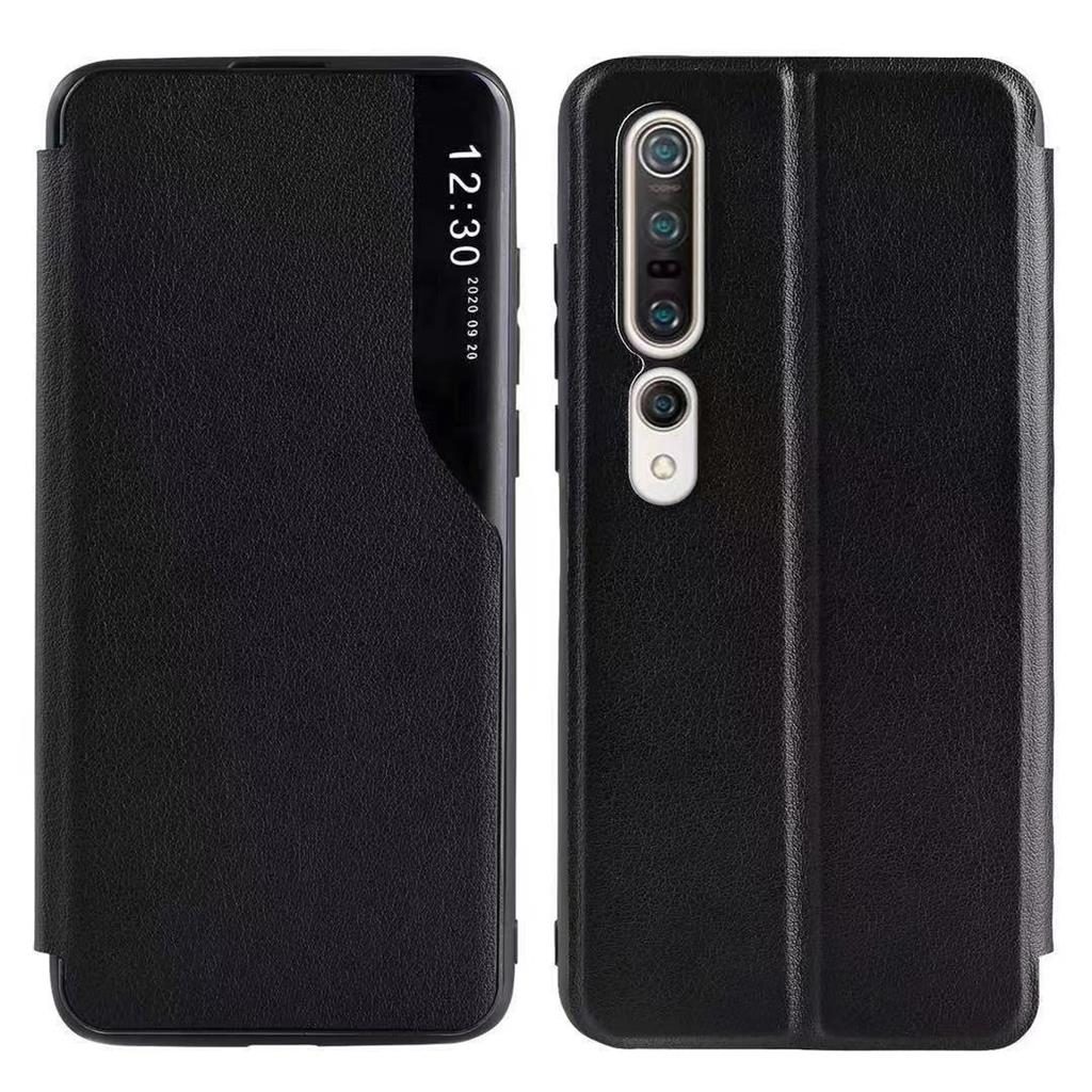 Samsung Galaxy A52 4G / Galaxy A52 5G / Galaxy A52s 5G Smart view TPU notesz tok (Fekete)