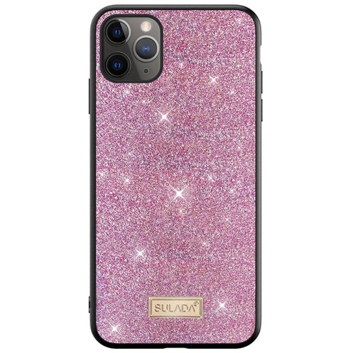 Apple iPhone 13 Mini SULADA dazzling glitter etui na plecki (Różowy)