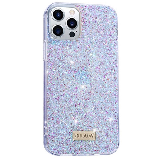Apple iPhone 13 Pro Max Sulada luminous glitter etui na plecki (Różowy)