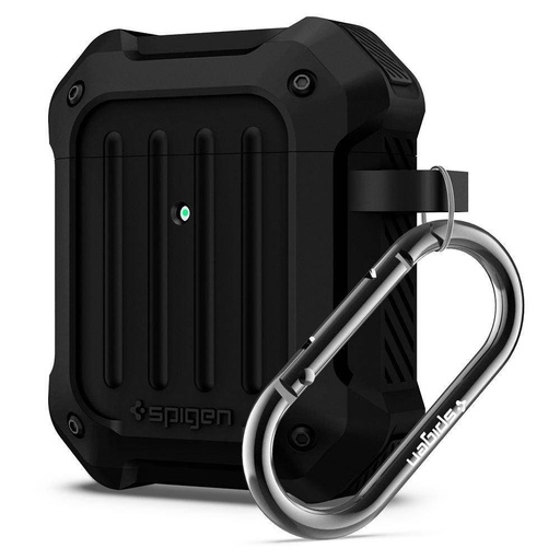 Spigen Apple Spigen etui, Rough armour (Czarny)