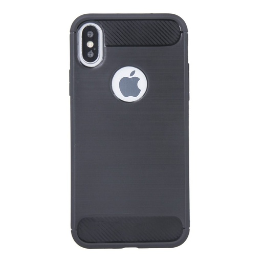 Apple iPhone 12 Mini forcell carbon etui na plecki (Czarny)