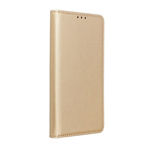 Samsung Galaxy A22 4G smart magnet magnetyczny etui z klapką, (Złoty)