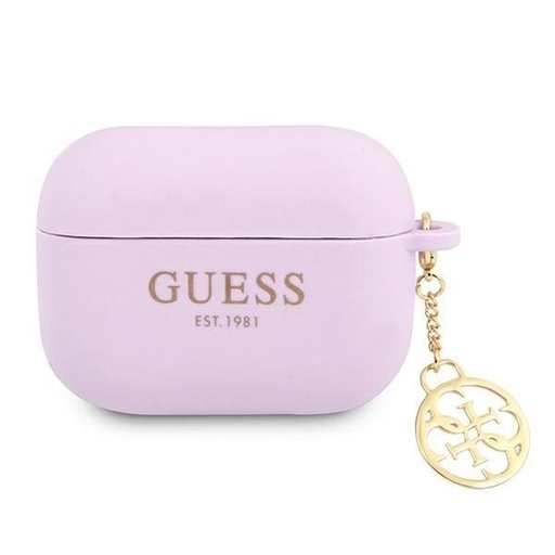 AirPods 3 Guess 4G Charms etui (Fioletowy) - GUA3LSC4EU