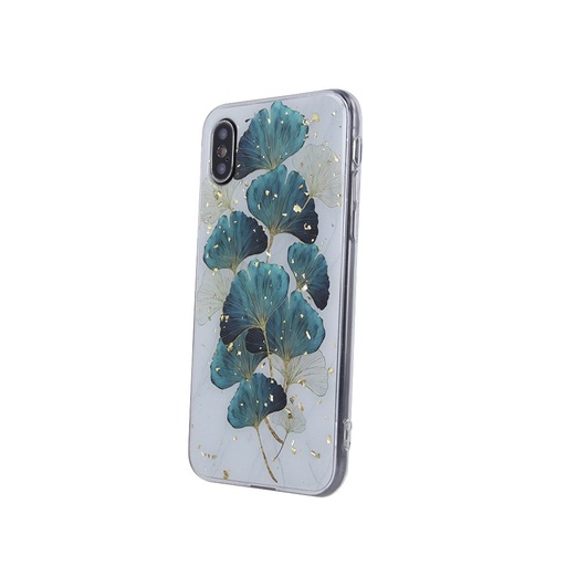 Apple iPhone 12 / iPhone 12 Pro złoty glam etui na plecki (Liście)