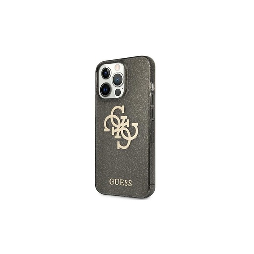 Apple iPhone 13 Guess TPU Big 4G Full Glitter etui (Czarny) – GUHCP13MPCUGL4GBK
