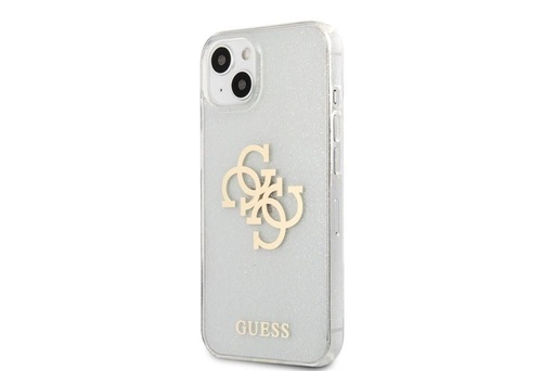 Apple iPhone 13 Guess TPU Big 4G Full Glitter etui (Przezroczysty) – GUHCP13MPCUGL4GTR
