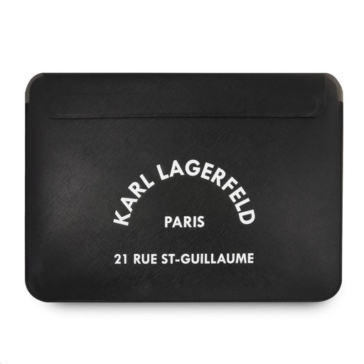 Apple MacBook Air/Pro Karl Lagerfeld RSG Logo Sleeve etui (Czarny) – KLCS133RSGSFBK