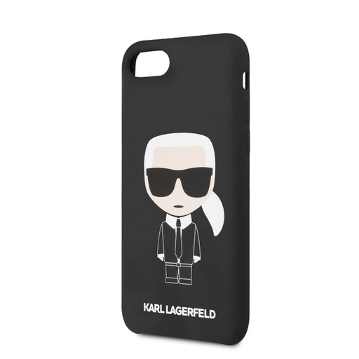 Apple iPhone 7 / iPhone 8 / iPhone SE 2020 / iPhone SE 2022 Karl Lagerfeld Full Body pro etui (Czarny - KLHCI8SLFKBK)