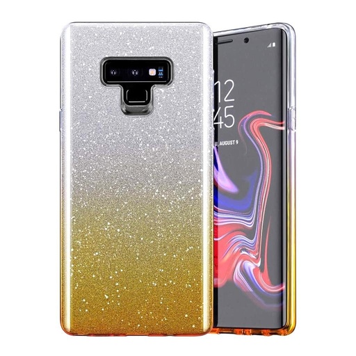 Samsung Galaxy S21 FE bling etui na plecki, (Złoty)