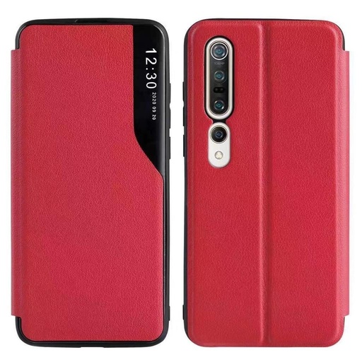 Samsung Galaxy A33 5G Smart view TPU etui z klapką (Czerwony)