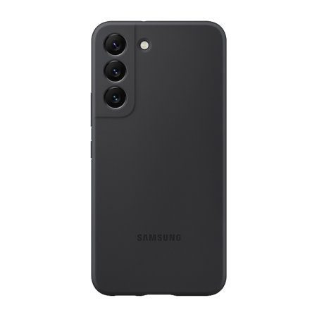 Samsung Galaxy S22 silicone cover fabryczny etui na plecki, czarny - EF-PS901TBE