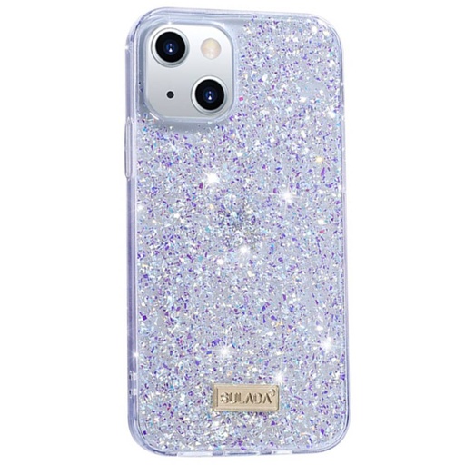 Apple iPhone 13 Mini Sulada luminous glitter etui na plecki (Fioletowy)