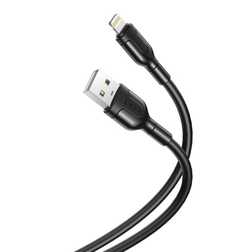 XO NB212 Lightning kabel do transmisji danych (Czarny) – 2.1A