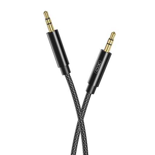 XO NB-R211C 3.5 mm–3.5 mm audio kabel (Czarny)