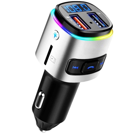 Nemo BC41 FM transmitter, czarny / srebrny