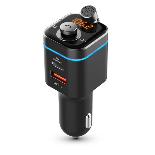 Tech Protect C72 PRO FM transmitter, czarny