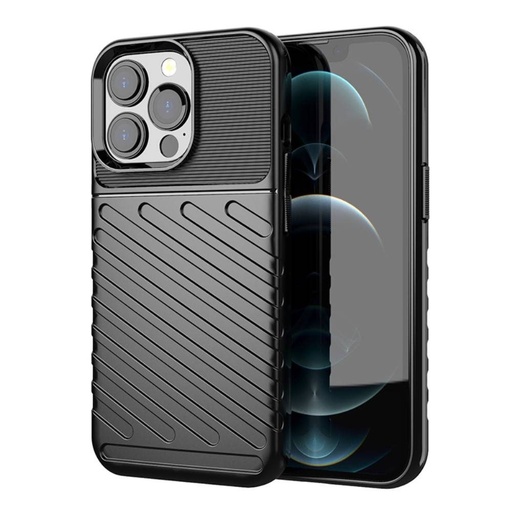 Apple iPhone 13 Pro thunder etui na plecki (Czarny)