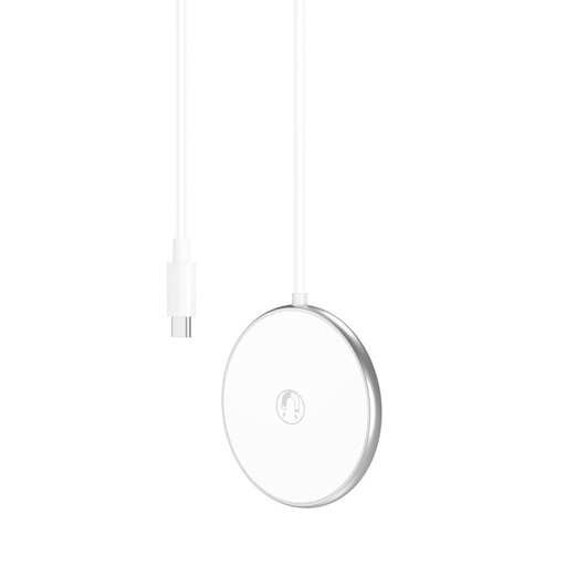 XO CX008 Magsafe kompatybilny bezprzewodowy ładowarka (max 15W), biały