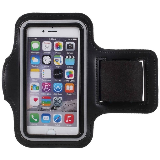 Nemo AP05 armband etui karra mocowany etui na telefon do biegania dowolny do telefonu 7"- do rozmiaru (Czarny)