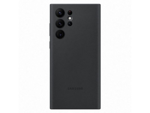 Samsung Galaxy S22 Ultra silicone cover fabryczny etui na plecki, czarny - EF-PS908TBE