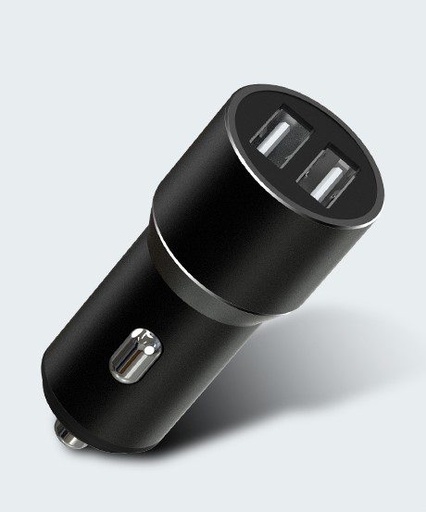 XO CC30 samochodowy ładowarka (2xUSB port), czarny