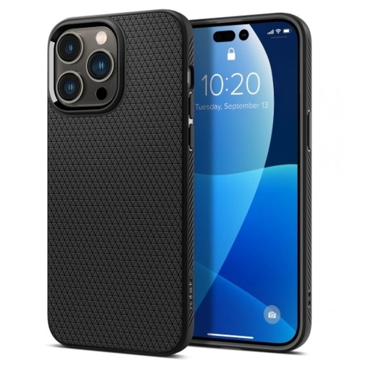 Apple iPhone 14 Pro Spigen liquid air premium etui na plecki (Matowy Czarny)