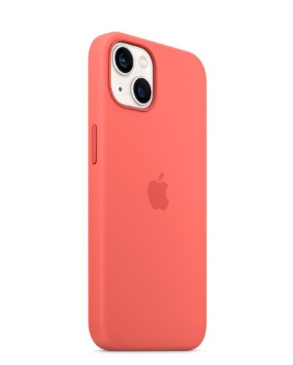 Apple iPhone 13 Silicone Magsafe fabryczny etui na plecki (Różowy)
