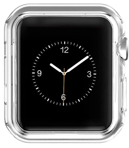 Hoco WS1 Apple Watch 7 / Watch 8 45mm TPU etui (Przezroczysty)
