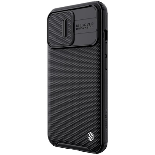Apple iPhone 13 Pro Nillkin textured pro etui na plecki (Czarny)