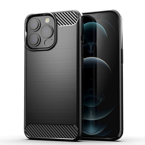 Samsung Galaxy S23 Ultra forcell carbon etui na plecki (Czarny)