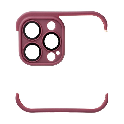 Apple iPhone 13 Pro Max Mini Bumpers etui z ochroną aparatu (Wiśnia)