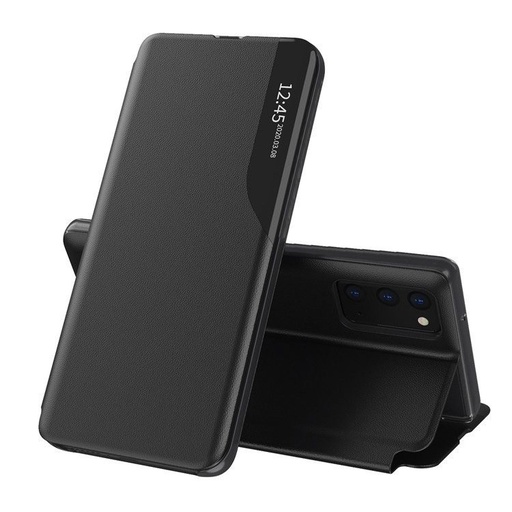 Samsung Galaxy S23 5G Smart view TPU etui z klapką (Czarny)