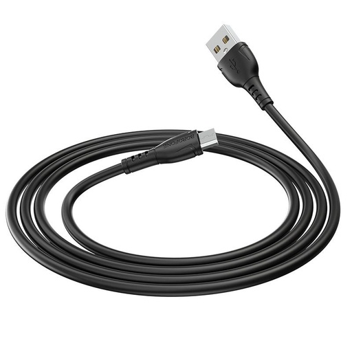 Borofone BX51 microUSB kabel, 1M, 3A, czarny