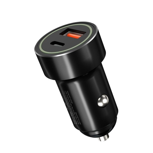 XO CC32 Samochodowy ładowarka, 20W, QC3.0, PD3.0 wyjście czarny