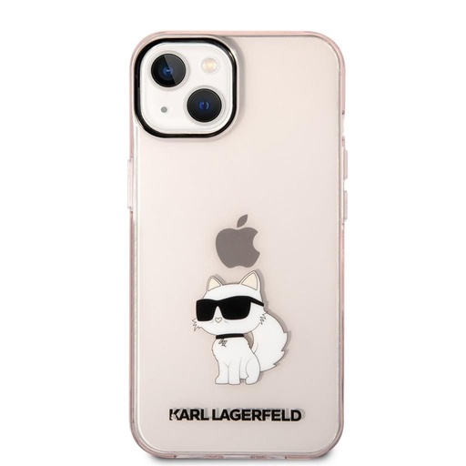 Apple iPhone 14 Karl Lagerfeld IML Choupette NFT etui (Różowy) – KLHCP14SHNCHTCP