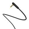 Borofone BL4 AUX kabel, L w kształcie, czarny